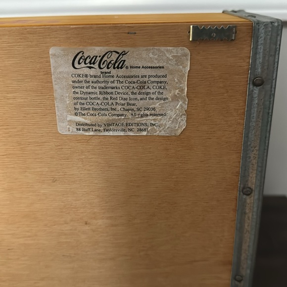 Vintage Coca Cola Rare Hanging Shelving Unit Organizing Tray for Home Office NOS - Picture 4 of 10